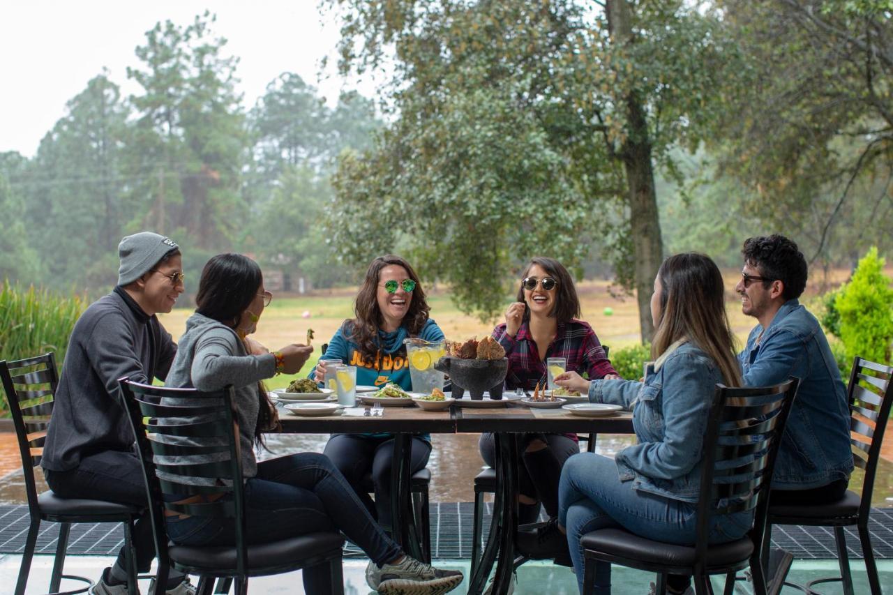 Hotel & Glamping Huasca Sierra Verde Huasca de Ocampo Buitenkant foto