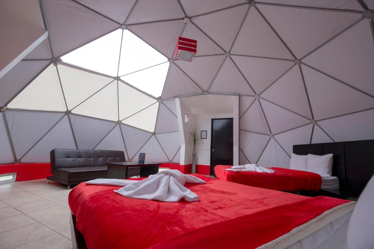 Hotel & Glamping Huasca Sierra Verde Huasca de Ocampo Buitenkant foto