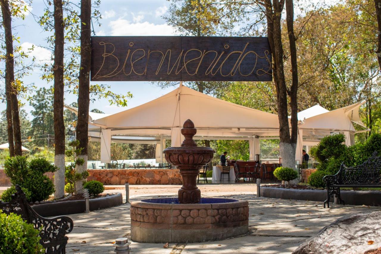 Hotel & Glamping Huasca Sierra Verde Huasca de Ocampo Buitenkant foto